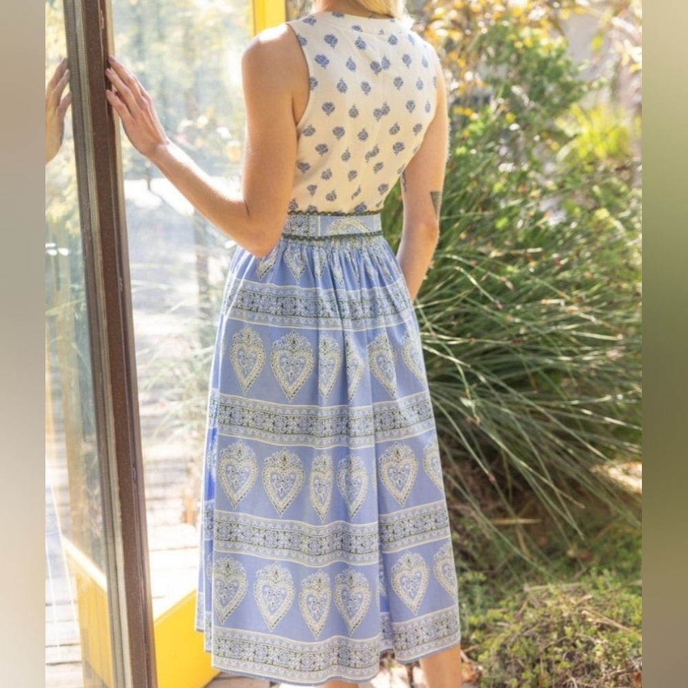 Gorgeous Mixed Print Paisley Dress-NWT - Picture 4 of 5
